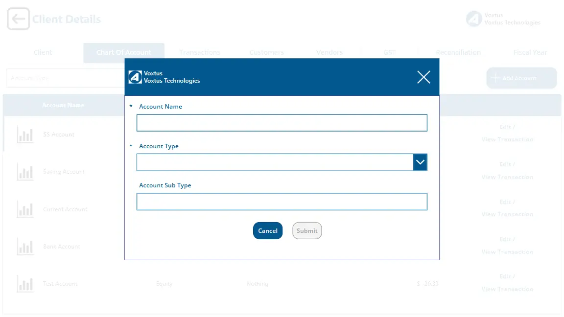 Add Account